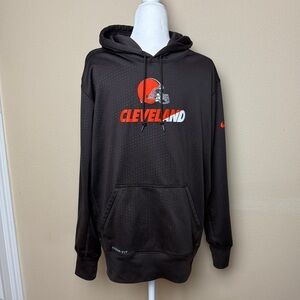 Cleveland Browns Men’s Nike Thermal NFL Pullover Hoodie- XL